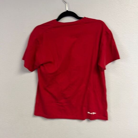 Limited Edition Kid Robot Men's‎ Dunny HG Huck Gee Red Pullover T-Shirt Size M - Picture 6 of 8